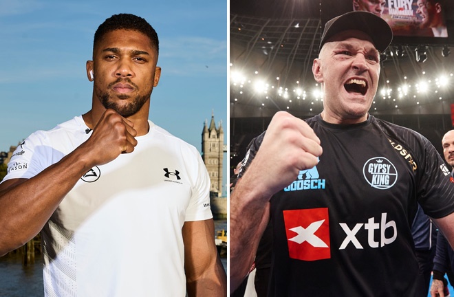 Joshua and Fury have signed to fight Photo Credit: Mark Robinson