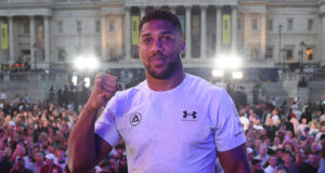 Anthony Joshua's return is targeted for July 25 in Riyadh Photo Credit: Mark Robinson Matchroom Boxing