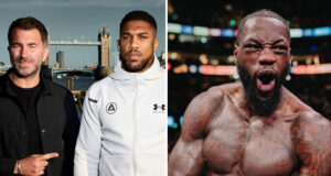 Eddie Hearn believes Anthony Joshua would knock out Deontay Wilder within three rounds Photo Credit: ark Robinson Matchroom Boxing/MF Pro/David Cavan