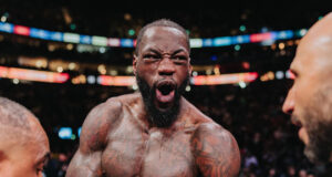 Wilder looks for his next opponent after Chisora win. Photo Credit: MF Pro/David Cavan