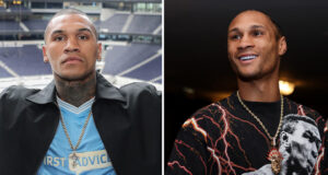 Conor Benn is the betting favourite to defeat Regis Prograis on Saturday Photo Credit: Mark Robinson Matchroom Boxing/Golden Boy / Cris Esqueda