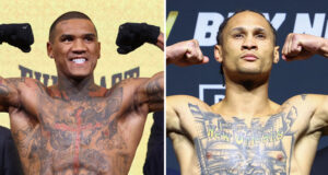 Conor Benn weighed in heavier than Regis Prograis ahead of their 150 pound catchweight clash at Tottenham on Saturday Photo Credit: Mark Robinson/Ed Mulholland/Matchroom