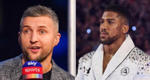 Carl Froch insists Anthony Joshua should go straight into a bout with Tyson Fury rather than having a warm-up fight Photo Credit: Photo Credit: Dave Thompson/Mark Robinson Matchroom Boxing
