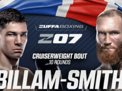 Chris Billam-Smith faces Ryan Rozicki on Zuffa Boxing's inaugural UK show in Bournemouth on June 6 Photo Credit: Zuffa Boxing