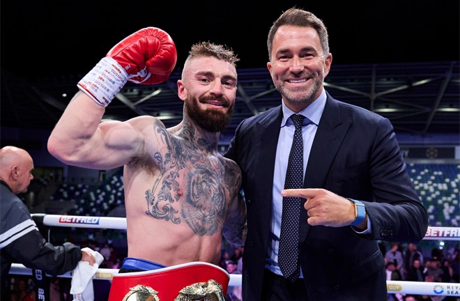 Hearn says Benn did not want to fight IBF welterweight champion, Crocker Photo Credit: Mark Robinson Matchroom Boxing