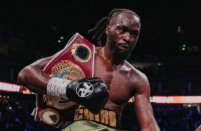 Bentley became WBO interim middleweight champion Photo Credit: MF Pro/David Cavan