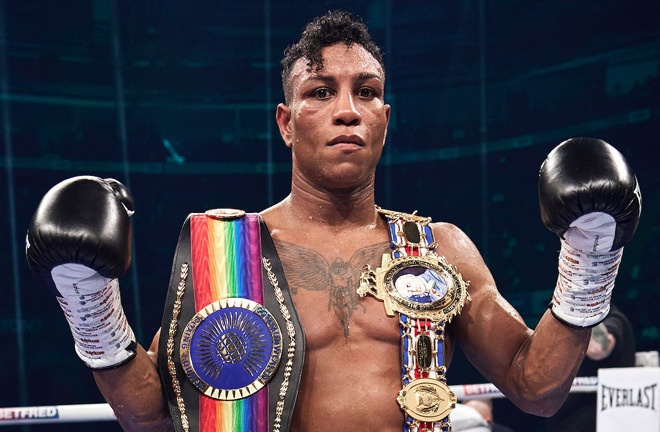 Fawaz puts his British and Commonwealth titles on the line Photo Credit: Mark Robinson Matchroom Boxing