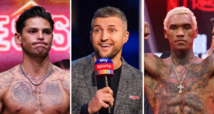 Carl Froch believes Ryan Garcia would stop Conor Benn within three rounds Photo Credit: Golden Boy/Cris Esqueda/Dave Thompson/Matchroom Boxing/Mark Robinson