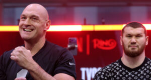 Tyson Fury faces Arslanbek Makhmudov at the Tottenham Hotspur Stadium on Saturday Photo Credit: Richard Pelham/Getty Images for Netflix