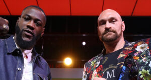 Tyson Fury has warned Deontay Wilder over facing Moses Itauma Photo Credit: Mikey Williams/Top Rank