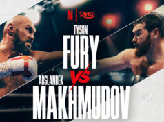 Tyson Fury is the betting favourite to defeat Arslanbek Makhmudov this Saturday Photo Credit: Netflix