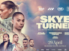 Skye Nicolson returns on Wednesday against Mariah Turner. Photo Credit: Matchroom Boxing/ DAZN