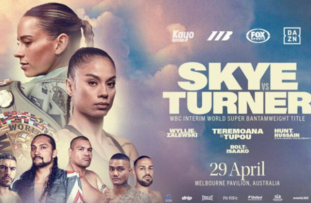 Skye Nicolson returns on Wednesday against Mariah Turner. Photo Credit: Matchroom Boxing/ DAZN Skye Nicolson returns on Wednesday against Mariah Turner. Photo Credit: Matchroom Boxing/ DAZN