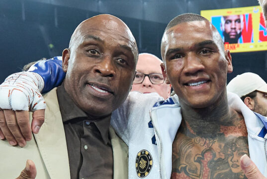 Nigel Benn has discussed who his son should fight next. Photo Credit: Mark Robinson/ Matchroom Boxing