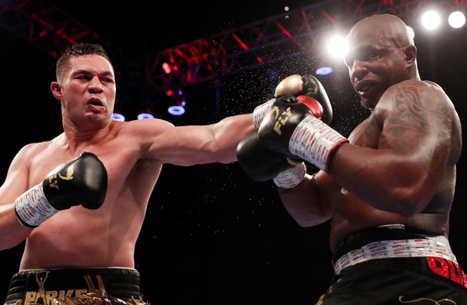 Whyte defeated Parker in 2018. Photo: Reuters