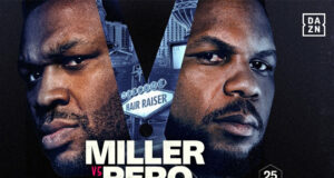 Jarrell Miller meets Lenier Pero in Las Vegas on Saturday Photo Credit: Matchroom Boxing