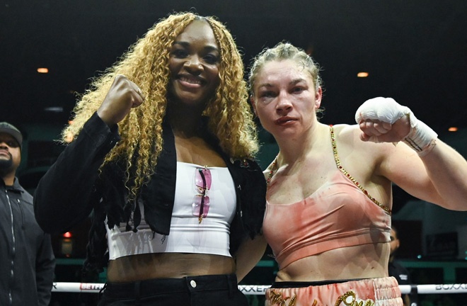 Price called out Shields Photo Credit: Chris Dean/BOXXER