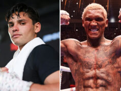 Ryan Garcia has claimed he's fighting Conor Benn in August in Las Vegas Photo Credit: Golden Boy Promotions/Mark Robinson