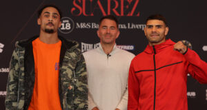 Ben Whittaker faces Braian Suarez in Liverpool on Saturday, live on DAZN Photo Credit: Mark Robinson Matchroom Boxing