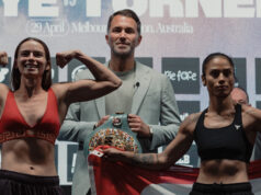 Skye Nicolson eased past Mariah Turner by unanimous decision in Melbourne Photo Credit: Matchroom Boxing