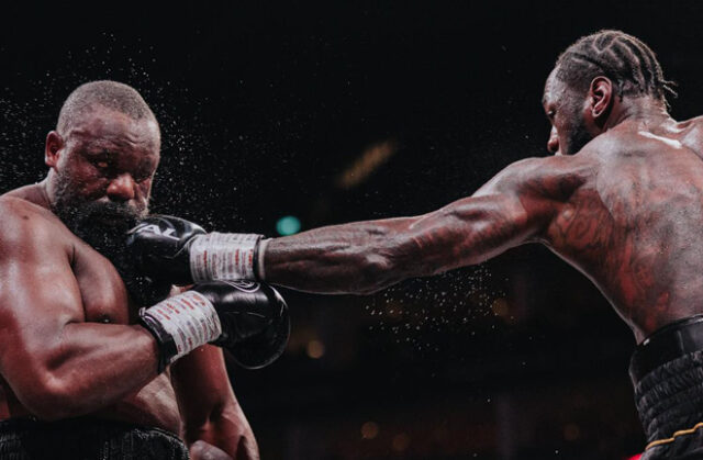 Deontay Wilder beat Derek Chisora by split decision at the O2 Arena Photo Credit: MF Pro/David Cavan Deontay Wilder beat Derek Chisora by split decision at the O2 Arena Photo Credit: MF Pro/David Cavan