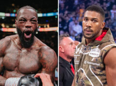 Deontay Wilder's manager Shelly Finkel believes Anthony Joshua had no intention of facing his charge Photo Credit: MF Pro/David Cavan/Esther Lin / Most Valuable Promotions