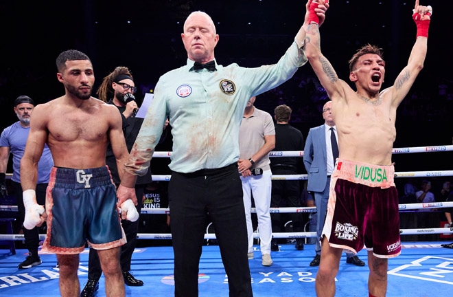 Yafai's defeat to Sandoval was overturned to a no contest after Sandoval failed a drugs test Photo Credit: Mark Robinson Matchroom Boxing