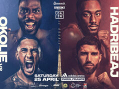 Lawrence Okolie clashes with Tony Yoka in Paris on Saturday, live on DAZN Photo Credit: Queensberry