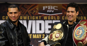 David Benavidez is the betting favourite to beat unified cruiserweight world champion, Zurdo Ramirez in Las Vegas on Saturday Photo Credit: Cris Esqueda/Golden Boy Promotions