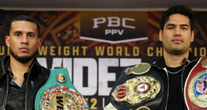 David Benavidez challenges unified cruiserweight world champion, Zurdo Ramirez on May 2 in Las Vegas Photo Credit: Cris Esqueda/Golden Boy Promotions