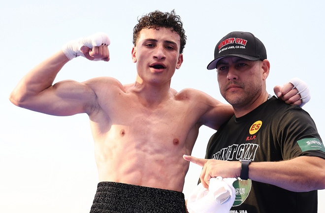 Mabrouk Yehya impressed in Egypt: Photo Credit: Mark Robinson/ Matchroom Boxing