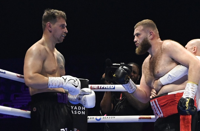 Dan Garber was halted in the fifth round last time out. Photo Credit: BOXXER/ BBC