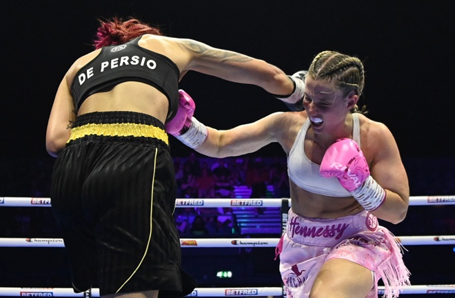 Fran Hennessy put in a fine showing last time out. Photo Credit: BOXXER/ BBC