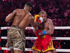Jake Paul says he could retire after his defeat to Anthony Joshua Photo Credit: Esther Lin / Most Valuable Promotions
