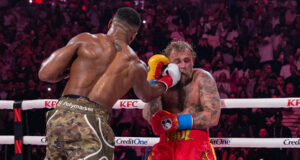 Jake Paul says he could retire after his defeat to Anthony Joshua Photo Credit: Esther Lin / Most Valuable Promotions