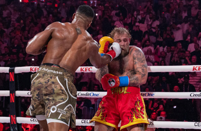 Jake Paul says he could retire after his defeat to Anthony Joshua Photo Credit: Esther Lin / Most Valuable Promotions Jake Paul says he could retire after his defeat to Anthony Joshua Photo Credit: Esther Lin / Most Valuable Promotions