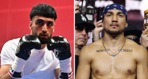 Adam Azim is aiming to put on a better display than Teofimo Lopez did against Steve Claggett Photo Credit: Chris Dean/BOXXER/Cris Esqueda/Matchroom Boxing