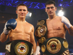 Dmitry Bivol returns to the ring this weekend. Photo Credit: Boxing Social