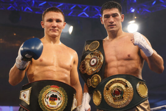 Dmitry Bivol returns to the ring this weekend. Photo Credit: Boxing Social