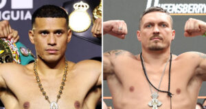 David Benavidez has been backed to beat Oleksandr Usyk by trainer Robert Garcia Photo Credit: Cris Equeda/Golden Boy Promotions/Leigh Dawney/Queensberry