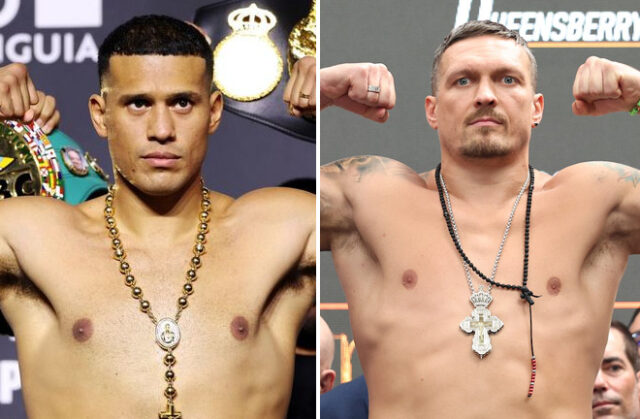 David Benavidez has been backed to beat Oleksandr Usyk by trainer Robert Garcia Photo Credit: Cris Equeda/Golden Boy Promotions/Leigh Dawney/Queensberry David Benavidez has been backed to beat Oleksandr Usyk by trainer Robert Garcia Photo Credit: Cris Equeda/Golden Boy Promotions/Leigh Dawney/Queensberry