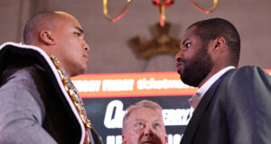 Fabio Wardley is the betting favourite to overcome Daniel Dubois in Manchester on Saturday Photo Credit: Queensberry/Leigh Dawney
