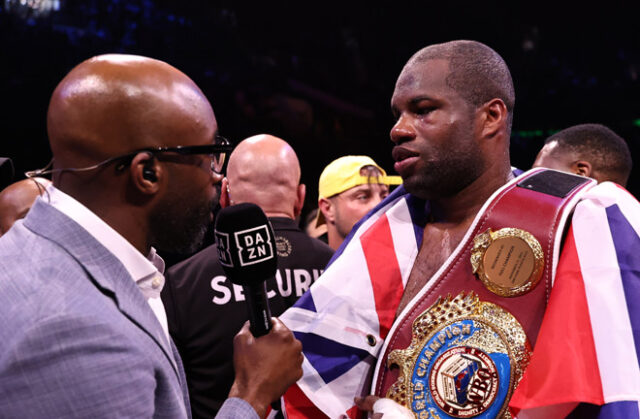 Daniel Dubois scored a massive victory on his return against Fabio Wardley. Photo Credit: Queensberry/ Leigh Dawney Daniel Dubois scored a massive victory on his return against Fabio Wardley. Photo Credit: Queensberry/ Leigh Dawney