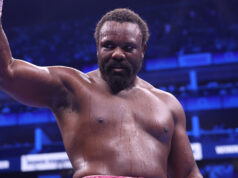 Derek Chisora says he will fight again and is targeting a rematch with Deontay Wilder Photo Credit: Mark Robinson Matchroom Boxing