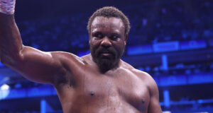 Derek Chisora says he will fight again and is targeting a rematch with Deontay Wilder Photo Credit: Mark Robinson Matchroom Boxing