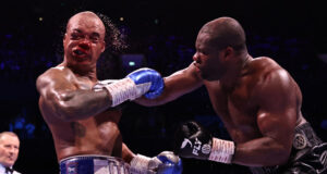 Daniel Dubois stopped Fabio Wardley in the 11th round after an epic battle in Manchester Photo Credit: Queensberry, Leigh Dawney
