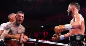 Conah Walker stopped Sam Eggington in the 10th round. Photo Credit: Mark Robinson/ Matchroom