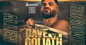 Filip Hrgovic takes on Dave Allen in Doncaster on Saturday, live on DAZN Photo Credit: Queensberry