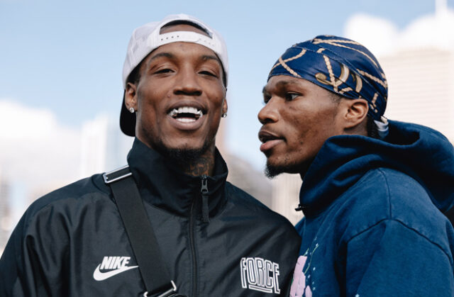 O'Shaquie Foster and Raymond Ford clash for the WBC super featherweight world title in Houston on Saturday, live on DAZN Photo Credit: Matchroom Boxing O'Shaquie Foster and Raymond Ford clash for the WBC super featherweight world title in Houston on Saturday, live on DAZN Photo Credit: Matchroom Boxing