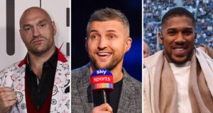 Carl Froch has predicted Tyson Fury to beat Anthony Joshua on points Photo Credit: Mark Robinson/Dave Thompson